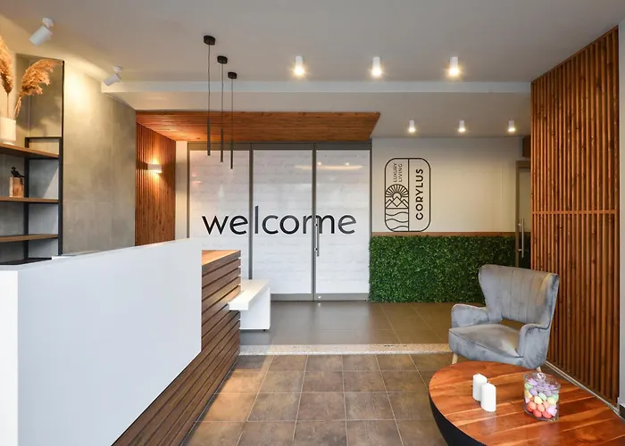 Hotel de apartamente Corylus Luxury & Leptokarya (Pieria)